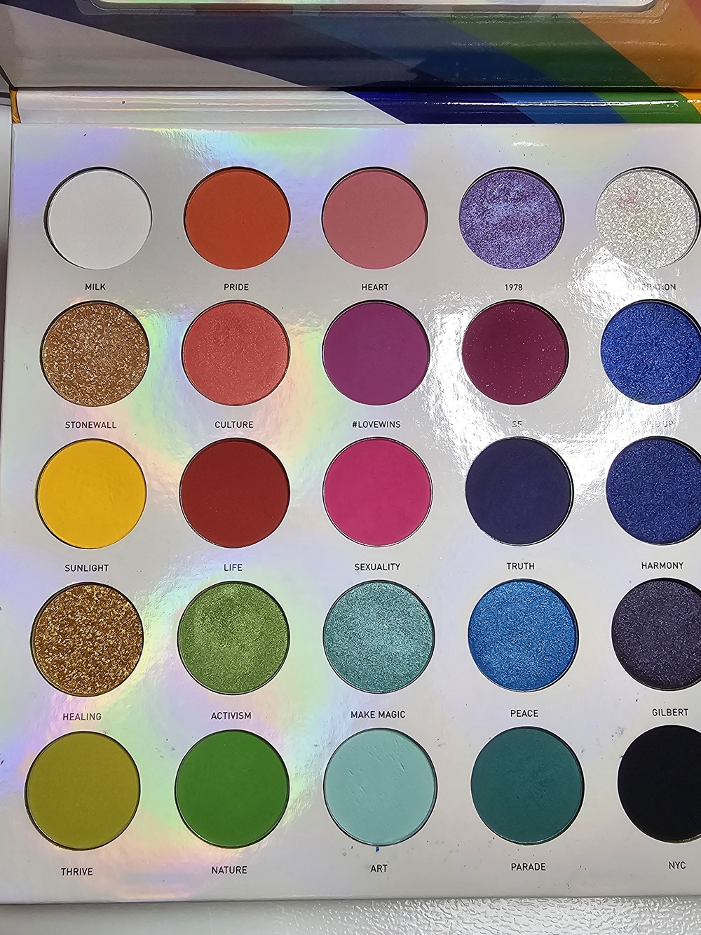 Colourpop 25L Live In Color Volume 1 Eyeshadow Palette